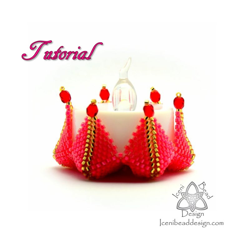 Amazing Beaded Vessel Tutorials by Iceni Bead Design / The Beading Gem