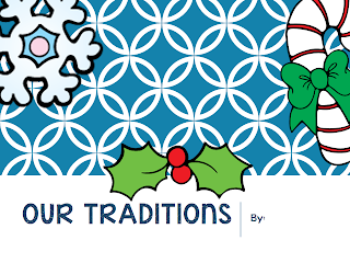 http://www.teacherspayteachers.com/Product/Family-Traditions-Class-Book-Pages-994885