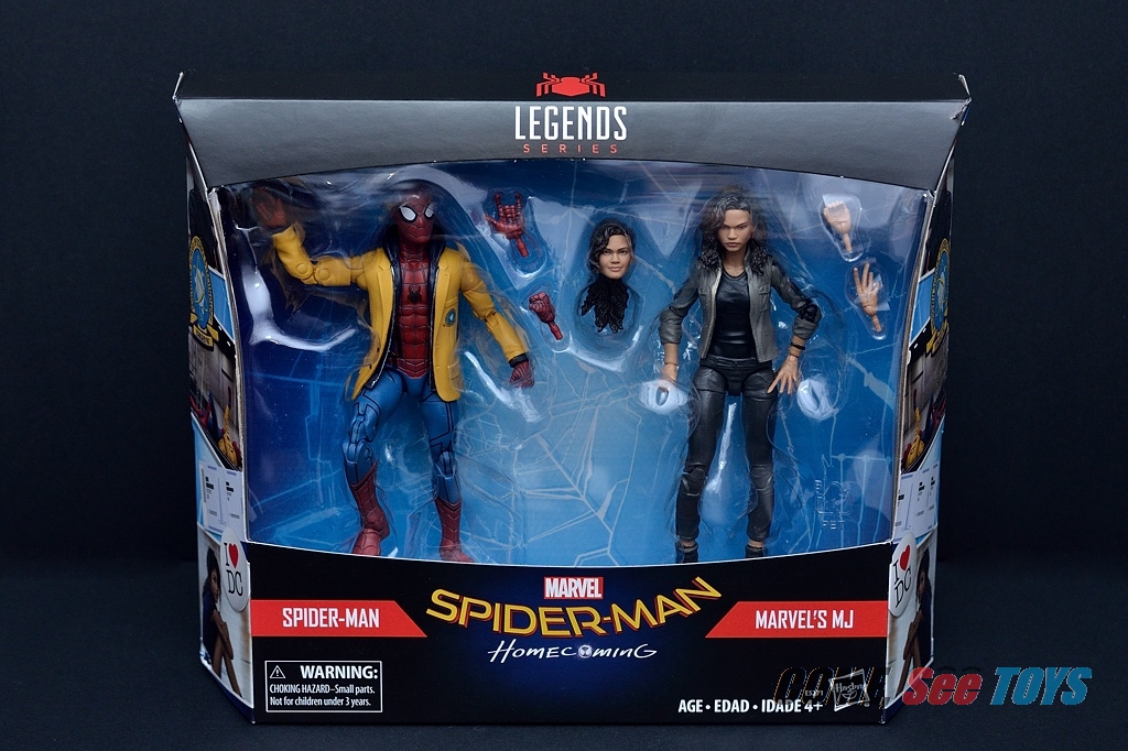 7085円 ブランド品専門の 新品 Marvel Legend 2-Pack Spider-Man Homecoming Spiderman and MJ 7085円 ブランド品専門の 新品 Marvel Legend 2-Pack Spider-Man Homecoming Spiderman and MJ