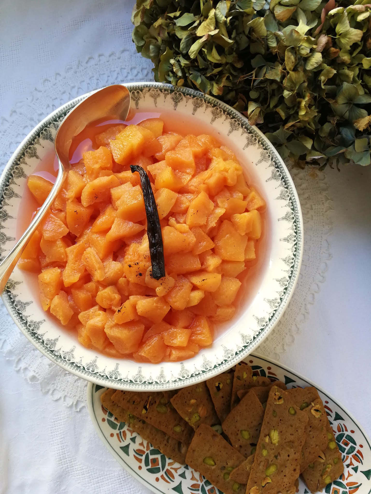 La cuisine d'ici et d'ISCA Compote de coings