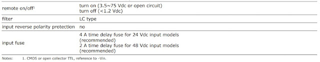 Remote control pin specifications