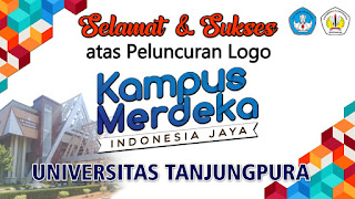 Yus Sholva: Catatan Pikiranku: Logo Kampus Merdeka UNTAN