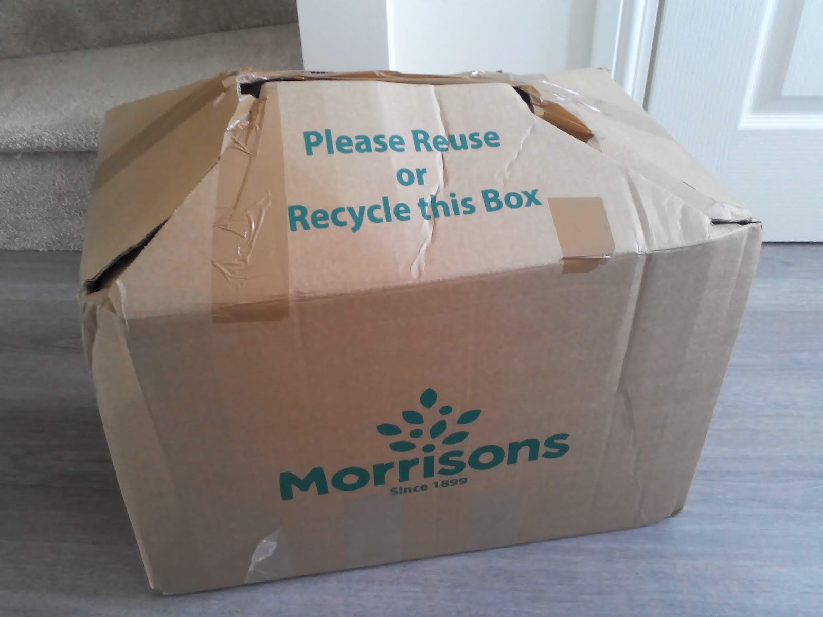 Small Treasures Morrisons Food box