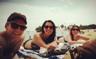 Sunbathing on Sentosa Island Sentosa Island