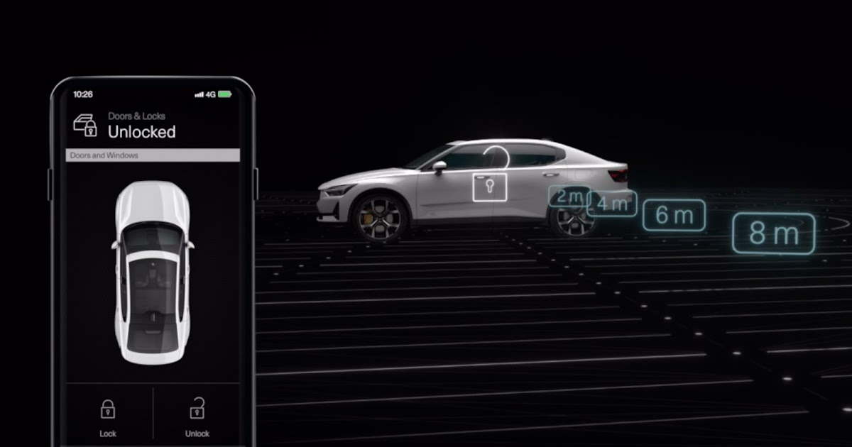 Polestar 2 Digital Key. 8502