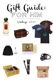 Gift Guide for Him on Diane's Vintage Zest! #giftguide #holiday #shopping #presents #gifts #men