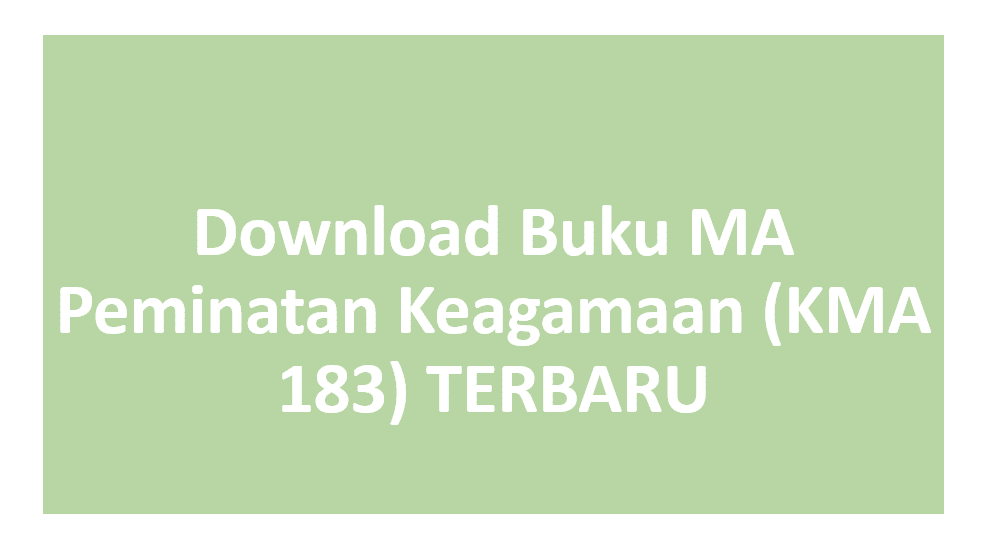 Download Lengkap Buku Akhlak Tasawuf Peminatan Keagamaan MA Kelas 10