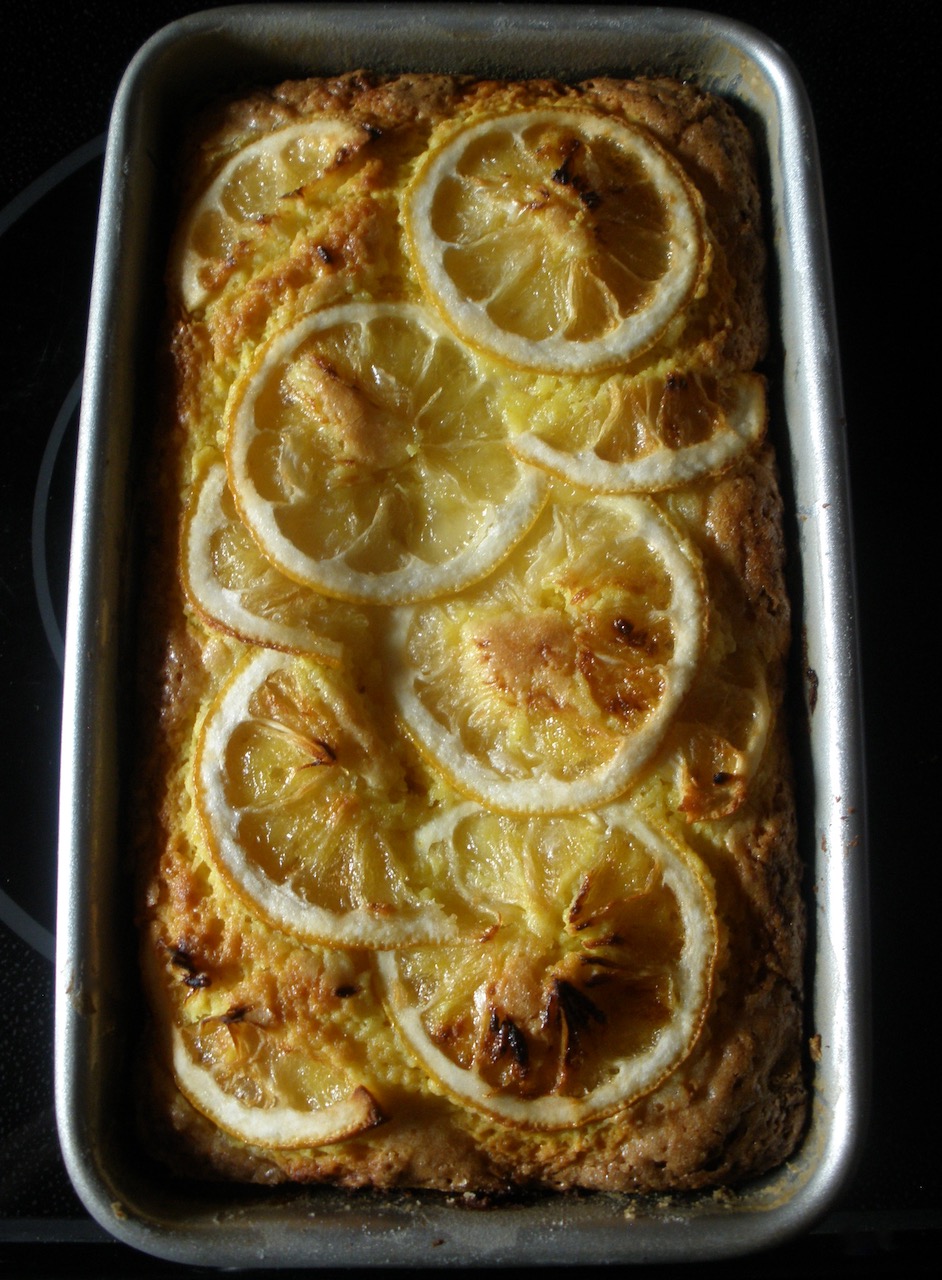 the half cut cook Lemony Turmeric Tea Cake