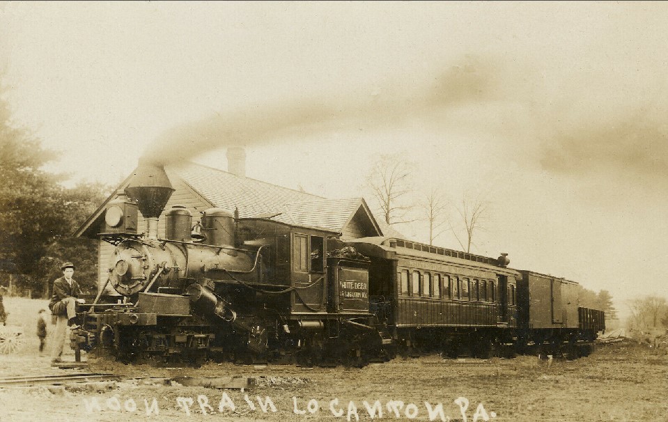 Valley Girl Views The White Deer Railroad & Train Station
