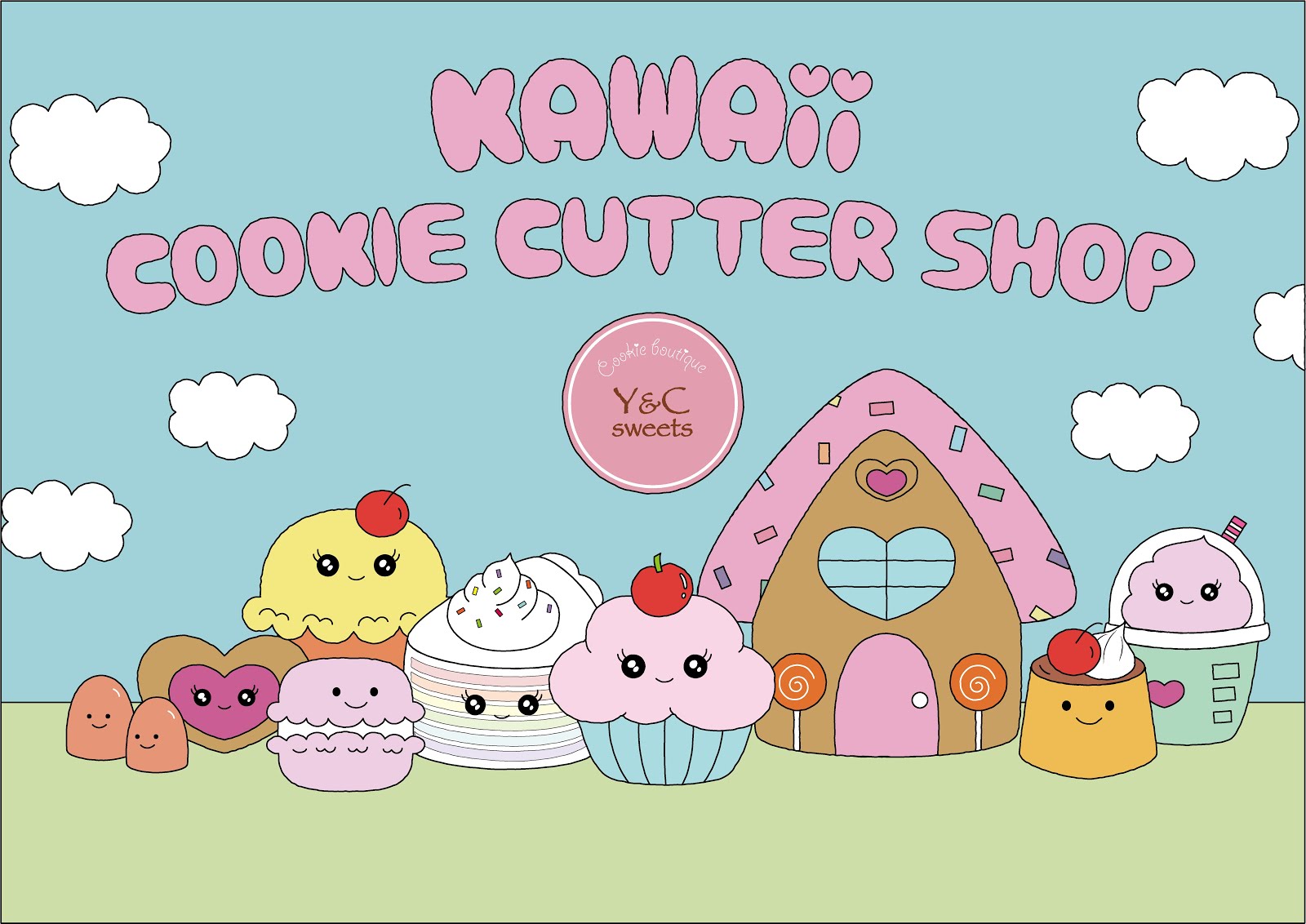 "Kawaii cookie cutter shop" Now open!!