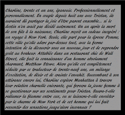 Baiser Manhattan tome Messier