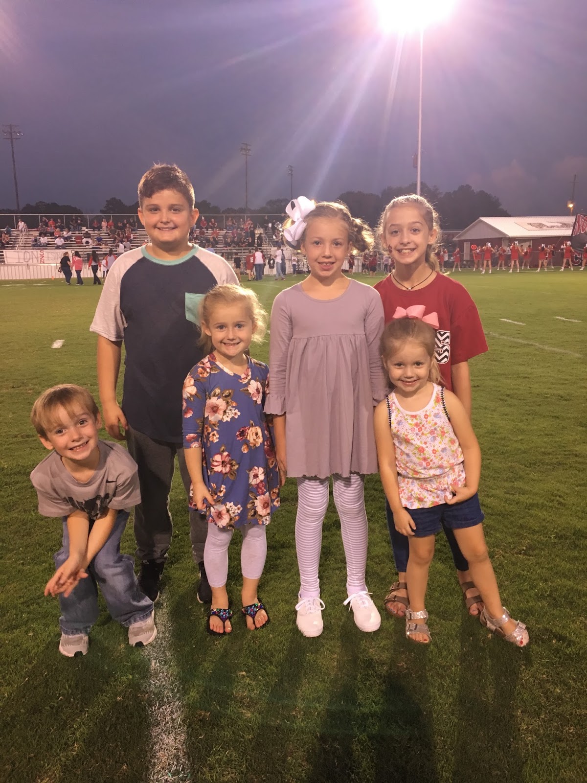 Maggie Elizabeth Feeding the Football Team