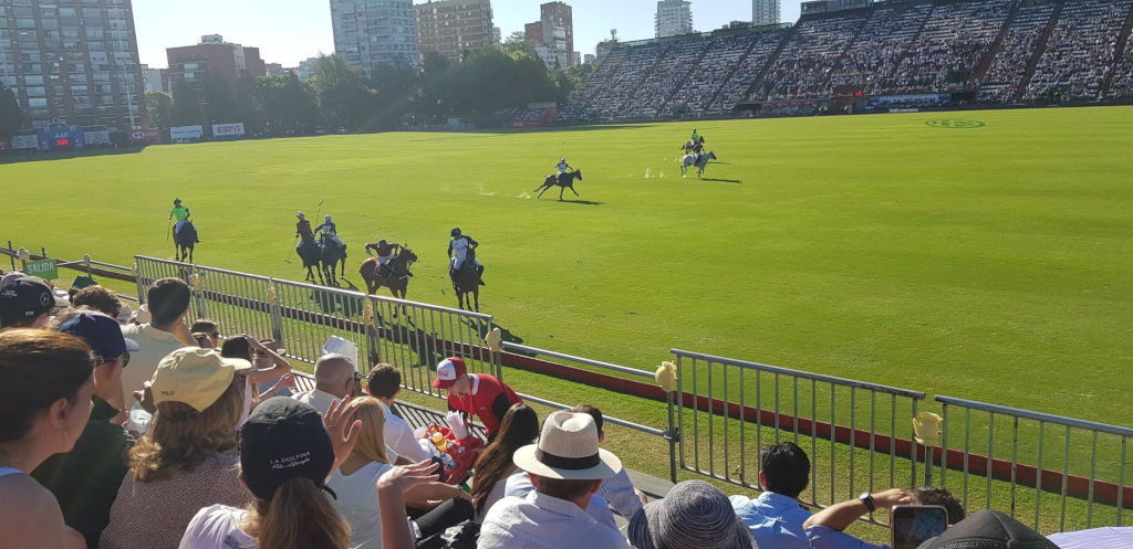 Polo in Palermo, Buenos Aires in Argentinië Polo in Palermo, Buenos Aires in Argentinië
