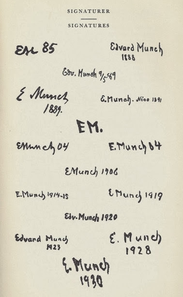 Self-Portrait | Edvard Munch, 1863-1944 2 Self-Portrait | Edvard Munch, 1863-1944 EDVARD+MUNCH+ +Signatures