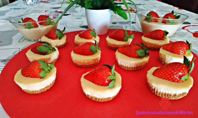 Mini Tartas De Queso Y Leche Condensada
