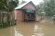 Berikut Foto Banjir Diwilayah Kecamatan Sumay Terkini