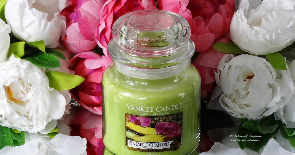 YANKEE CANDLE PINEAPPLE CILANTRO