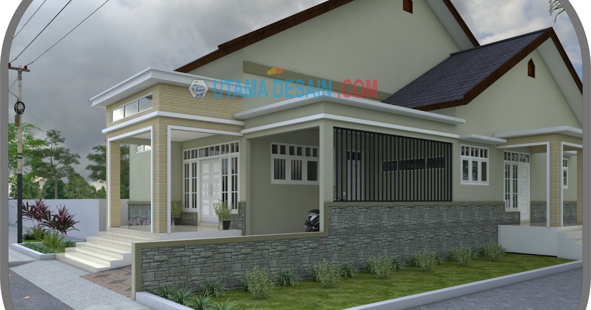 Kode A.11 Rumah Minimalis 1 Lantai Bapak Budiman di Kalimantan Barat
