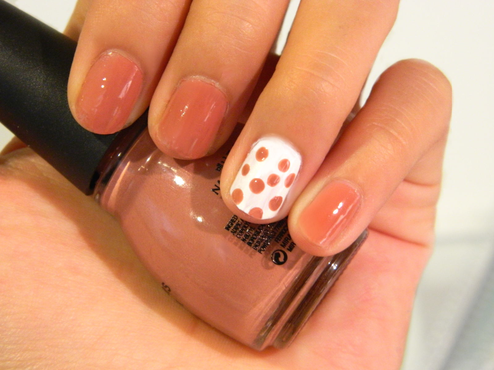 6. Pastel and Polka Dot Nail Art for Girls - wide 2