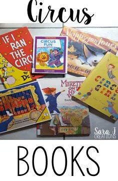 Picture book ideas for learning about the circus