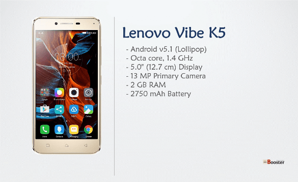 Lenovo Vibe K5