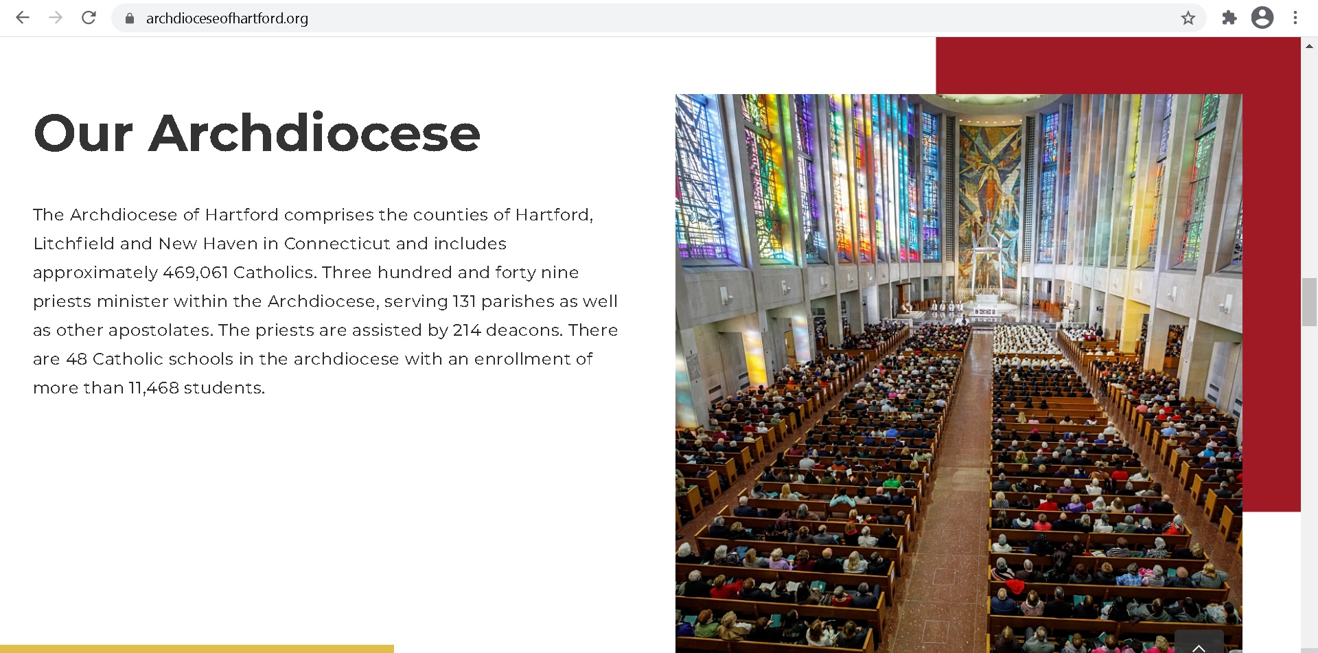 Catholic Archdiocese of Hartford 2023