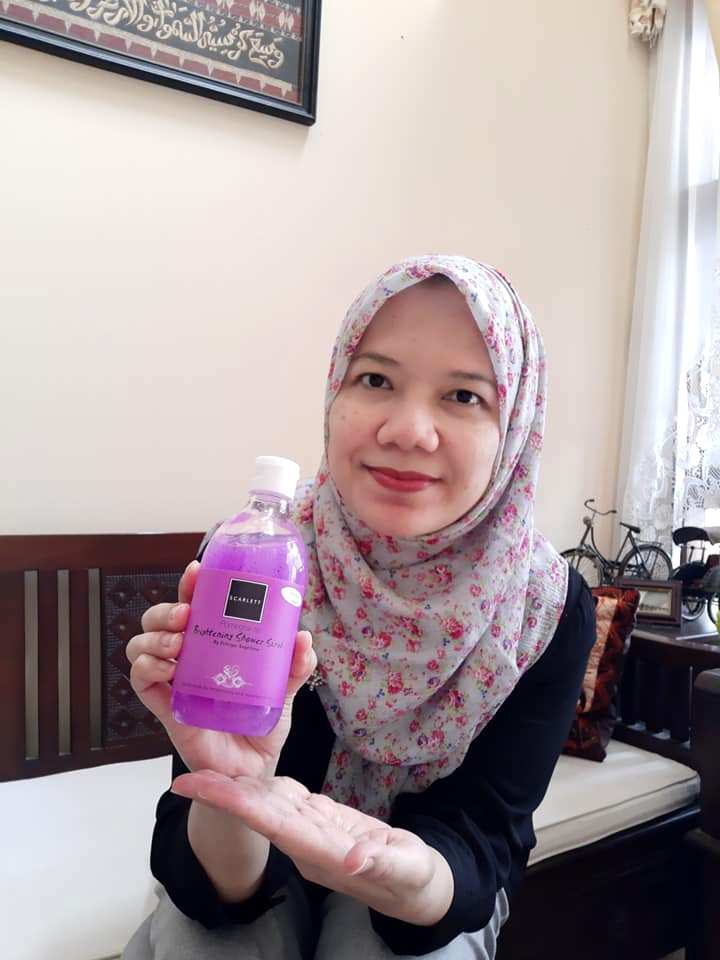 Review Scarlett Whitening Body Care Scrub Shower Lotion Nurul Sufitri Travel Lifestyle Blog Beauty