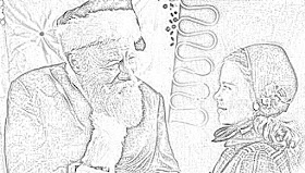 Miracle on 34th Street coloring pages coloring.filminspector.com