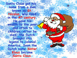 How St. Nicholas became SANTA CLAUS...