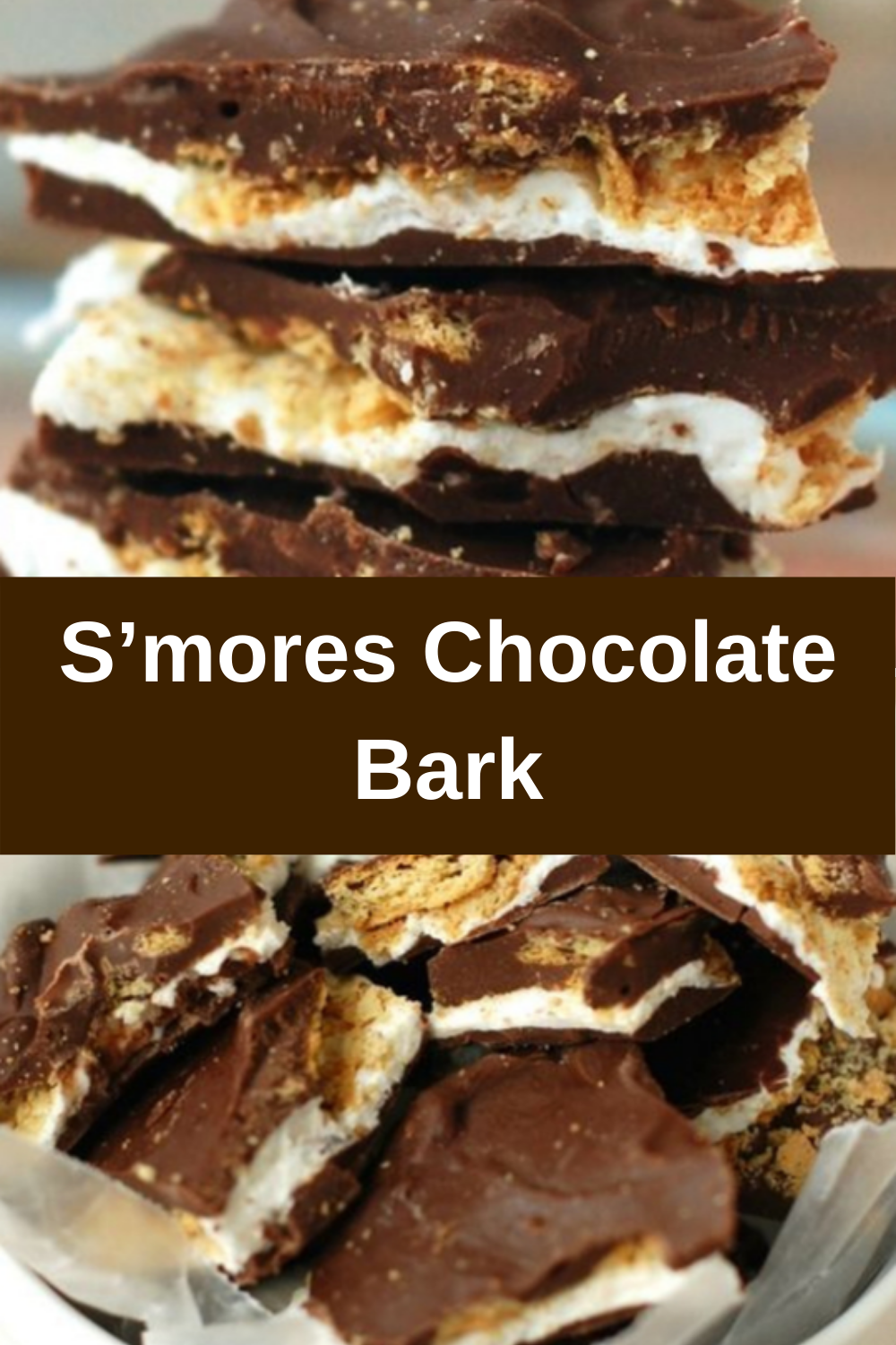 S’mores Chocolate Bark
