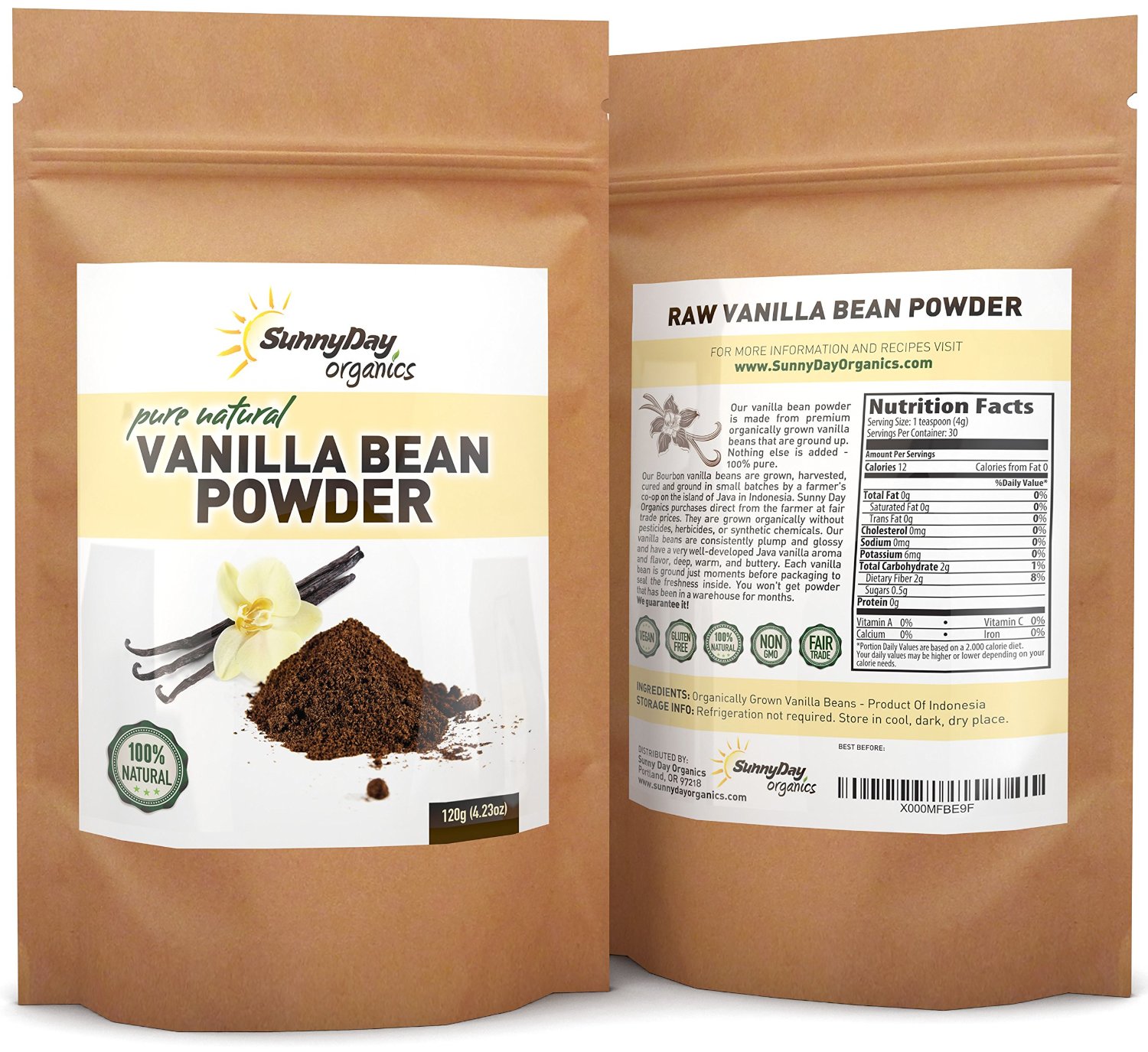 Amazon Discount Product Review Organically Grown Vanilla Bean Powder