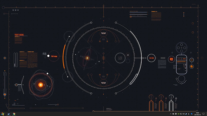 cyber hud wallpaper engine download