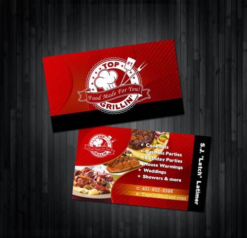 10+ Delicious Business Cards for Chefs