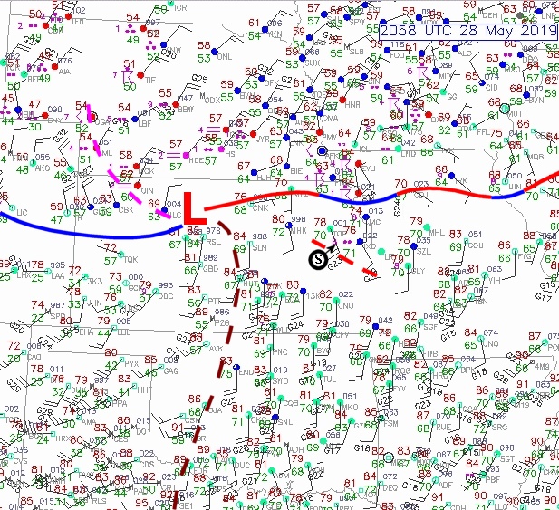 Jon Davies Severe Weather Notes A violent tornado close to home The