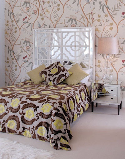 decora y disena: 11 Espejos Cabeceras de Cama Matrimonial