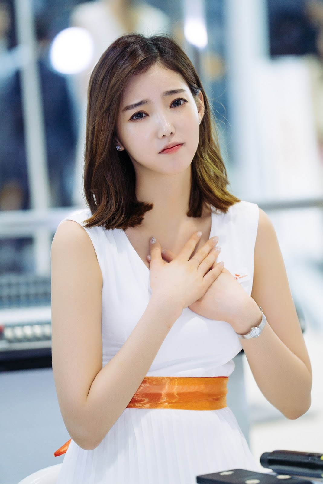 Model Kim Bo Ra in World IT Show 2017