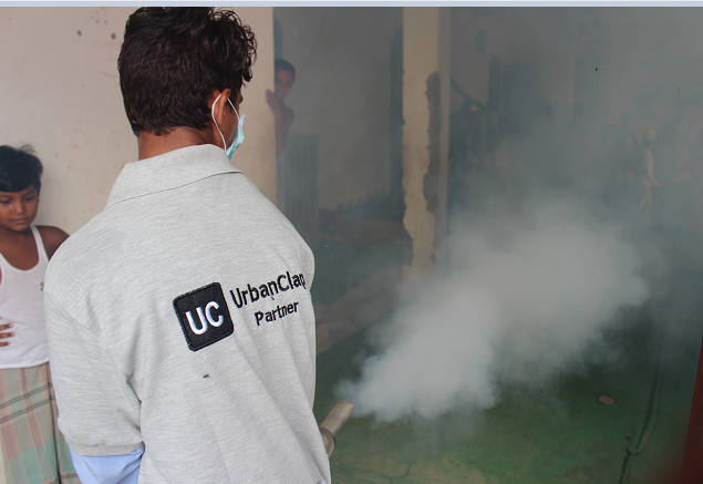 UrbanClap offers free pest control services in under privileged areas in Delhi UrbanClap offers free pest control services in under privileged areas in Delhi
