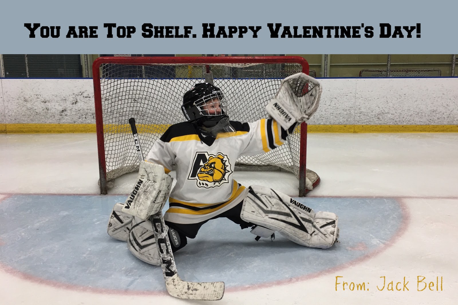 East Coast Mommy: DIY Hockey Valentine