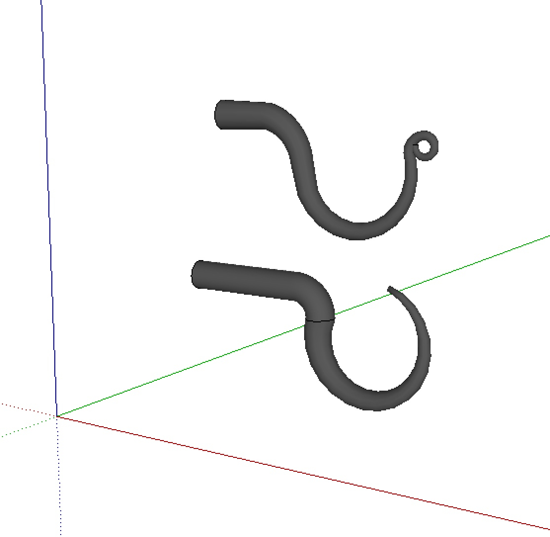 Persimmon Professional Blacksmithing Some Crook Hook Theory