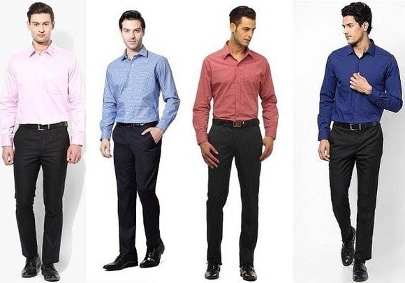Men must be neat Men must be neat. Outfits in shades such as white-colored, grey, brownish, dark-colored and maroon must be used. There must be nothing fancy or over the top about the components and clothing for an appointment.