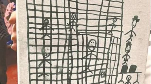 Dibujos en centros de detención revelan trauma en niños migrantes