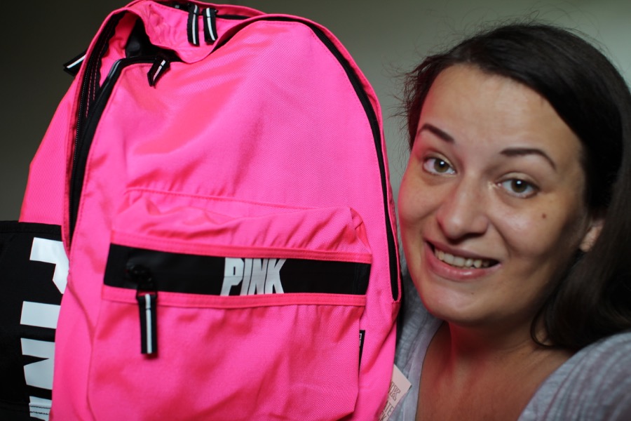 BACK TO SCHOOL BACKPACK Victoria's Secret Campus Backpack review, Colleg...