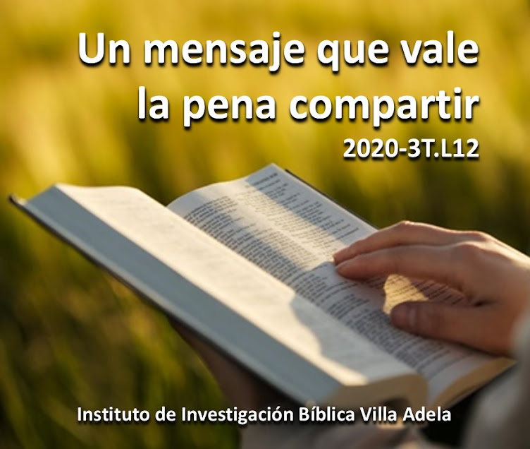 INSTITUTO DE INVESTIGACION BIBLICA DE LA IGLESIA ADVENTISTA DEL SEPTIMO DIA DISTRITO VILLA ADELA