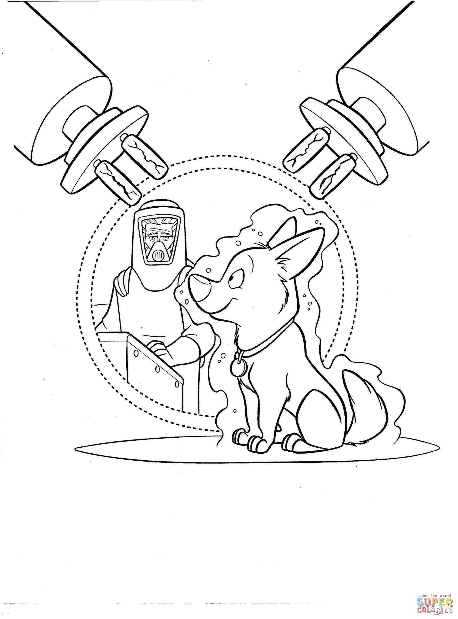 Bolt Coloring Pages ~ Coloring Print