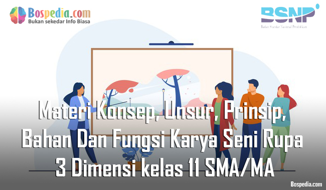 Materi Konsep Unsur Prinsip Bahan Fungsi Dan Nilai Estetis Karya Seni Rupa 3 Dimensi Kelas 11 Sma Ma Bospedia
