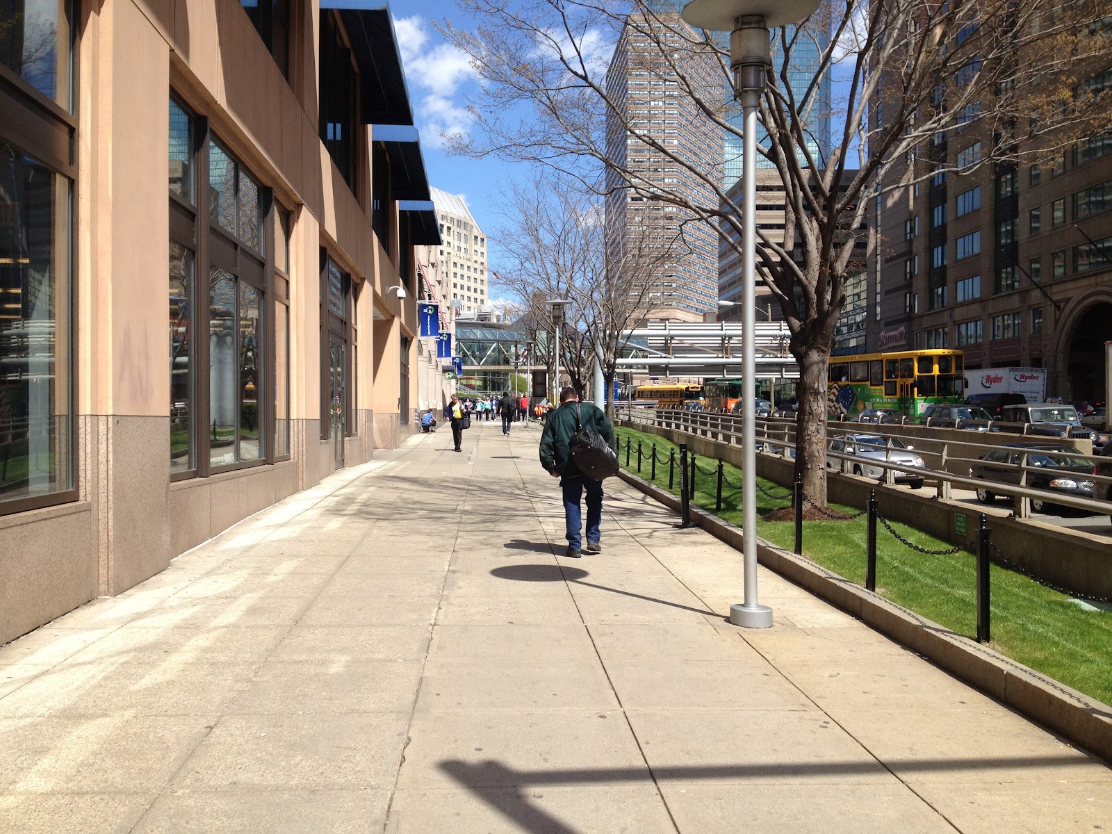 Calm Streets Boston Sidewalk Buffer Zones