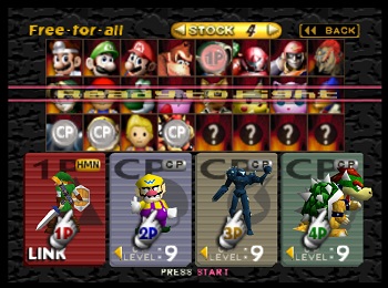 Detalle Roms de Nintendo 64 Smash Remix 0.9.4 (Ingles) INGLES descarga directa