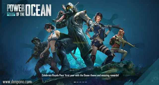 "Power Of The Ocean" Inilah Bocoran Royale Pass Season 8 PUBG Mobile Terbaru