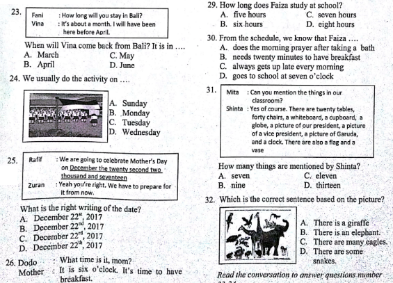 Kumpulan Soal Bahasa Inggris Kelas 11 Semester 1 Kurikulum Kumpulan Soal Bahasa Inggris Kelas 11 Semester 1 Kurikulum