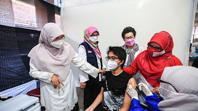 Anak Terlindungi Indonesia Maju,Kota Bandung Gelar Vaksinasi 1.000 Anak 